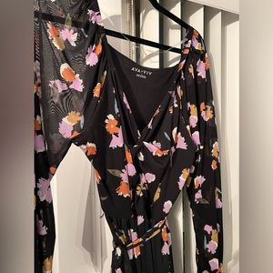 Ava & Viv Sz 1x - beautiful, full length dress - NWOT